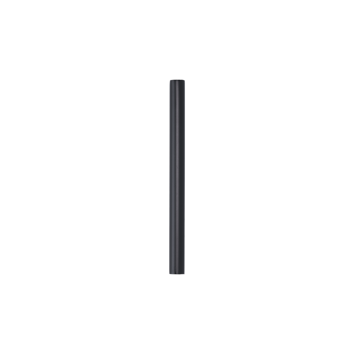 Owala Replacement Straw in Very, Very Dark; single solid black slim straw