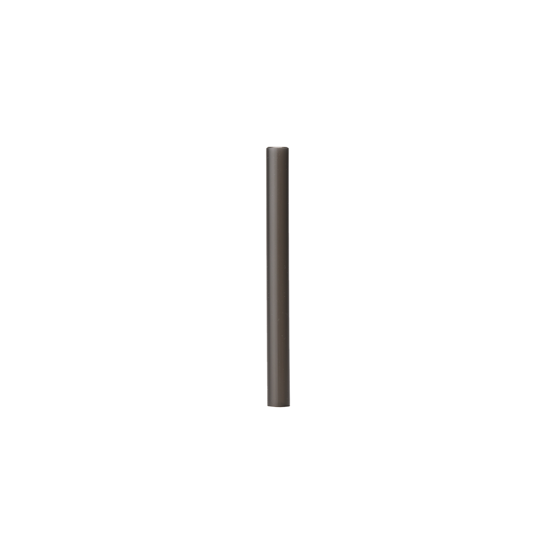Owala Replacement Straw in Very, Very Dark; single solid black slim straw